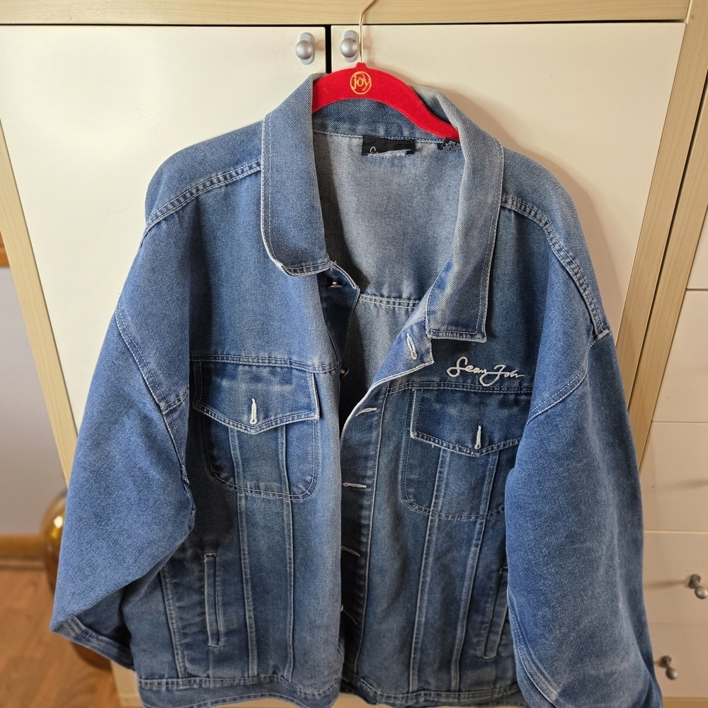 Sean John Blue Denim Jacket - Relaxed Fit